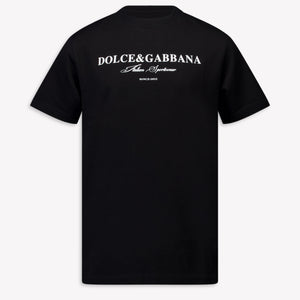 Dolce & Gabbana Kids Boys  T-Shirt Black