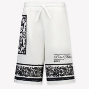 Dolce & Gabbana Kinder Jongens Shorts In Wit