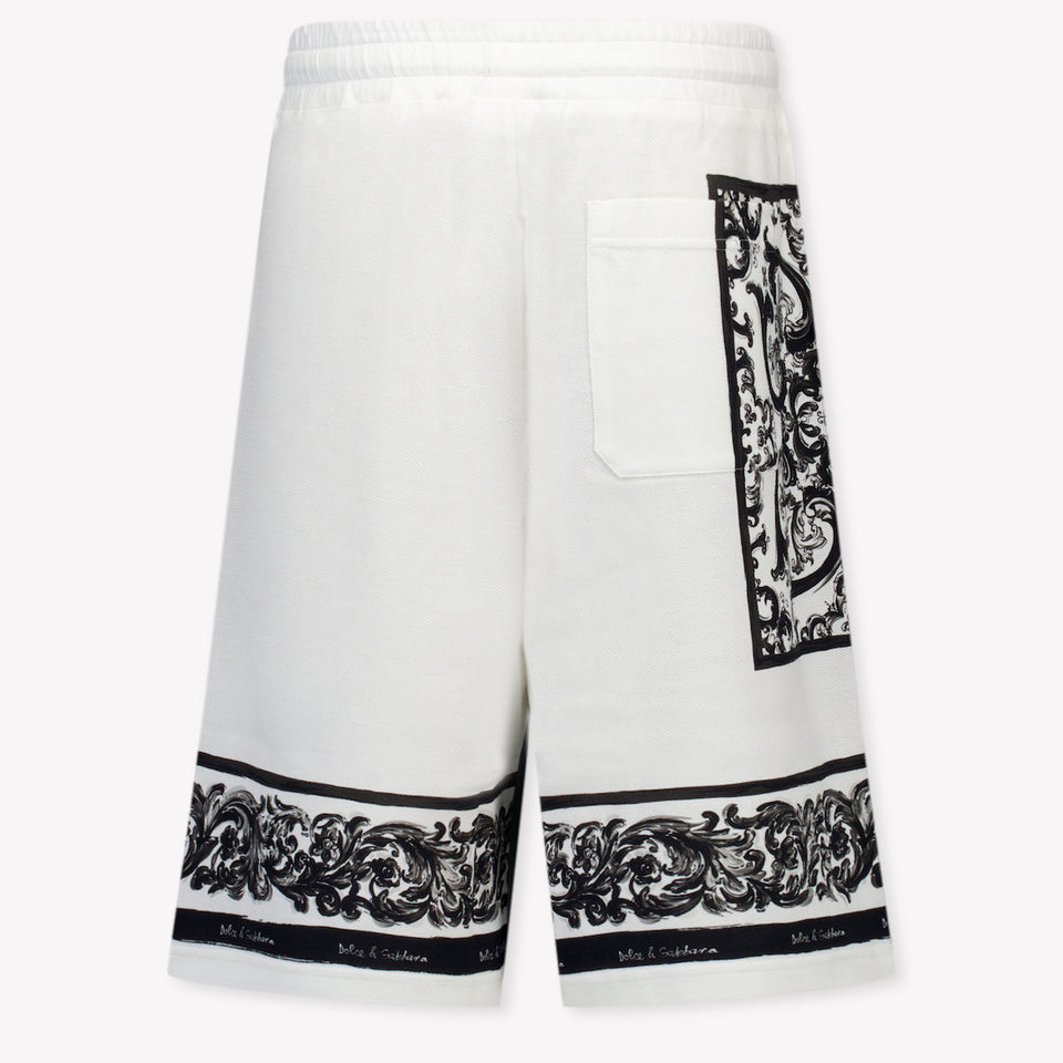 Dolce & Gabbana Kinder Jongens Shorts In Wit