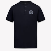 Dolce & Gabbana Kinder Jongens T-Shirt In Navy