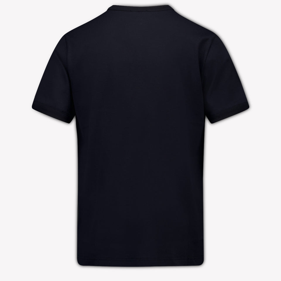 Dolce & Gabbana Kinder Jongens T-Shirt In Navy