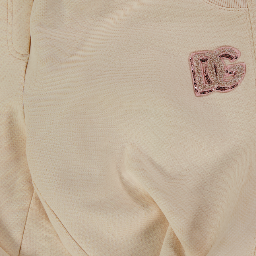 Dolce & Gabbana Kids Girls  Pants Light Pink