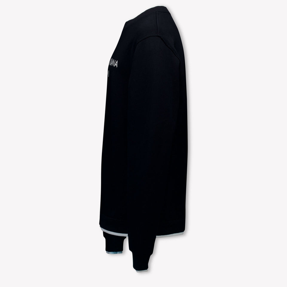 Dolce & Gabbana Kids Boys Sweater  Navy