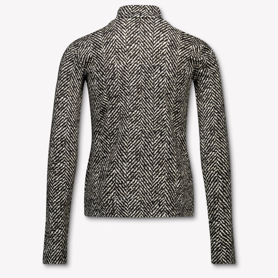 Dolce & Gabbana Kids Girls  T-Shirt Black