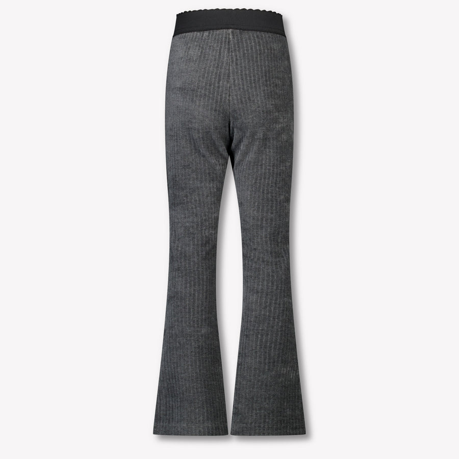 Dolce & Gabbana Kids Girls  Pants Gray