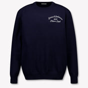 Dolce & Gabbana Kids Boys Sweater  Navy