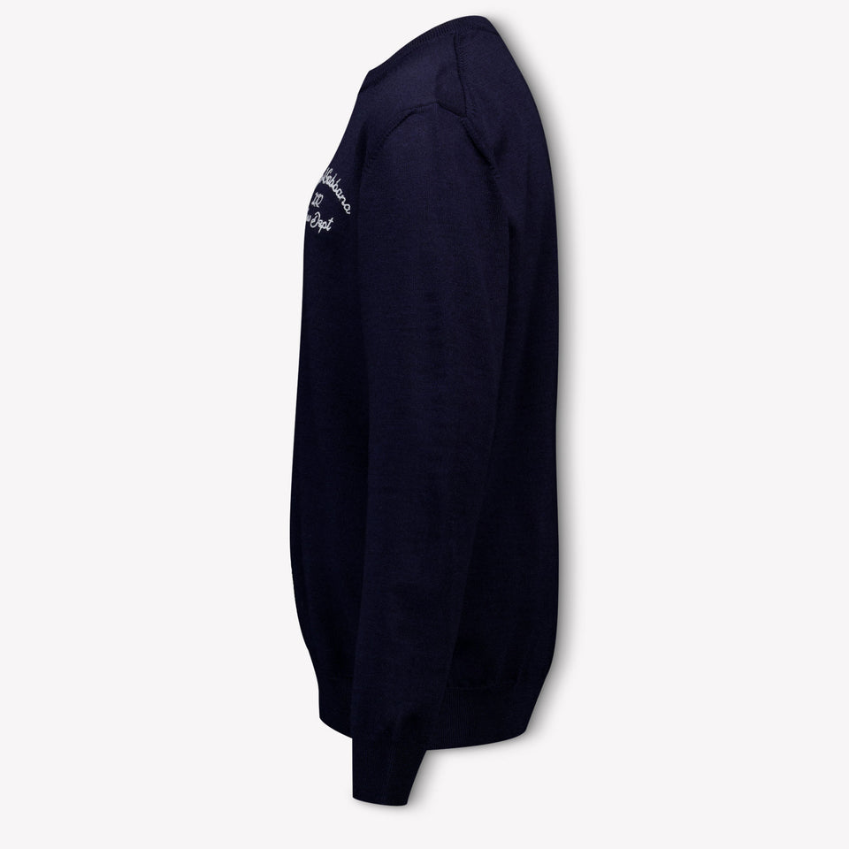 Dolce & Gabbana Kids Boys Sweater  Navy