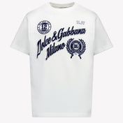 Dolce & Gabbana Kids Boys  T-Shirt White