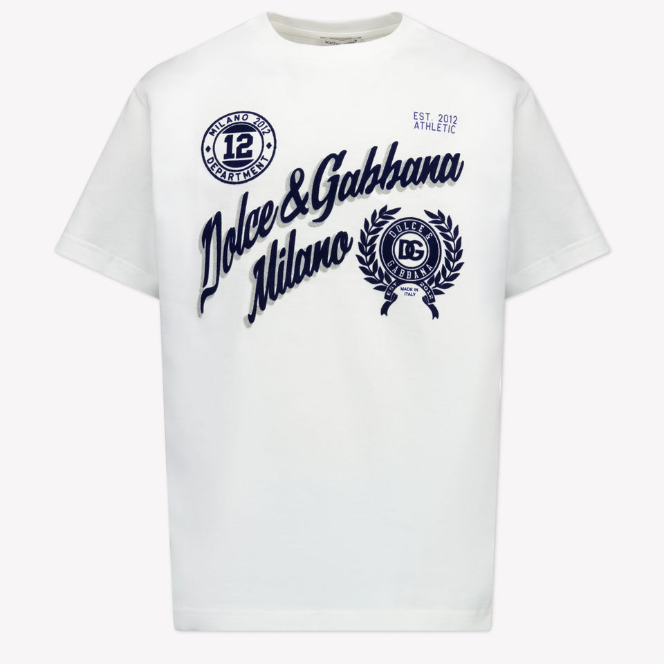 Dolce & Gabbana Kids Boys  T-Shirt White