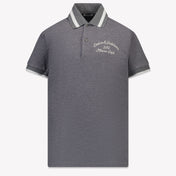 Dolce & Gabbana Kids Boys Polo  Gray