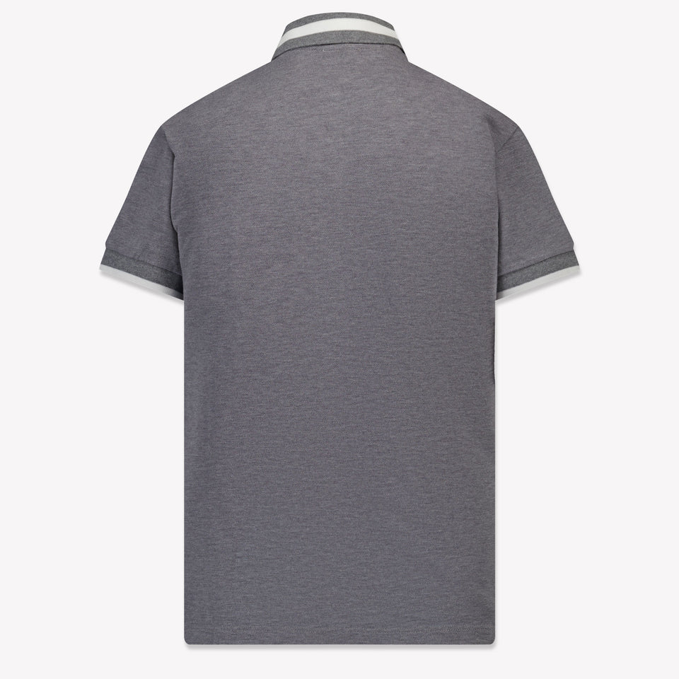 Dolce & Gabbana Kids Boys Polo  Gray
