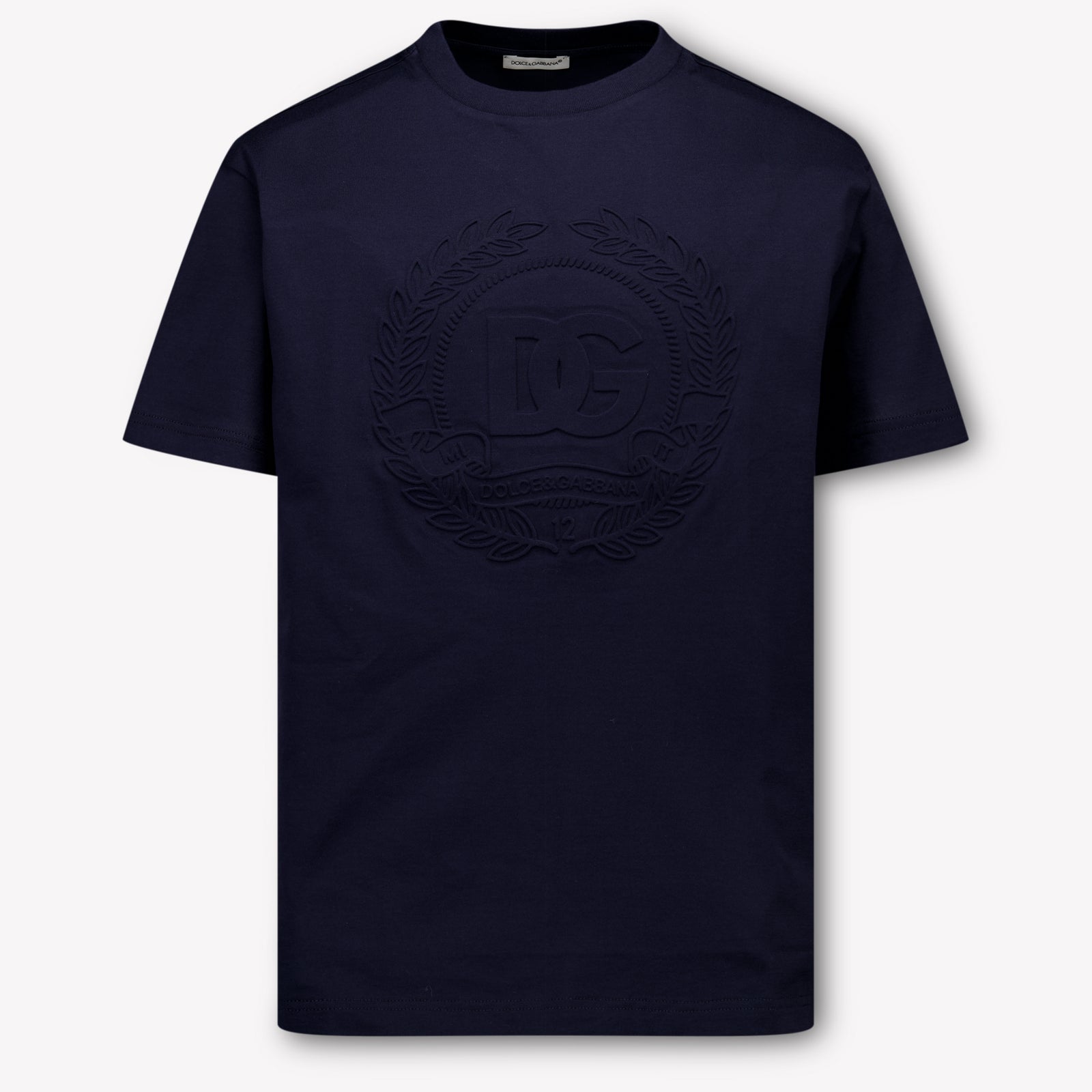 Dolce & Gabbana Kinder Jongens T-Shirt In Navy