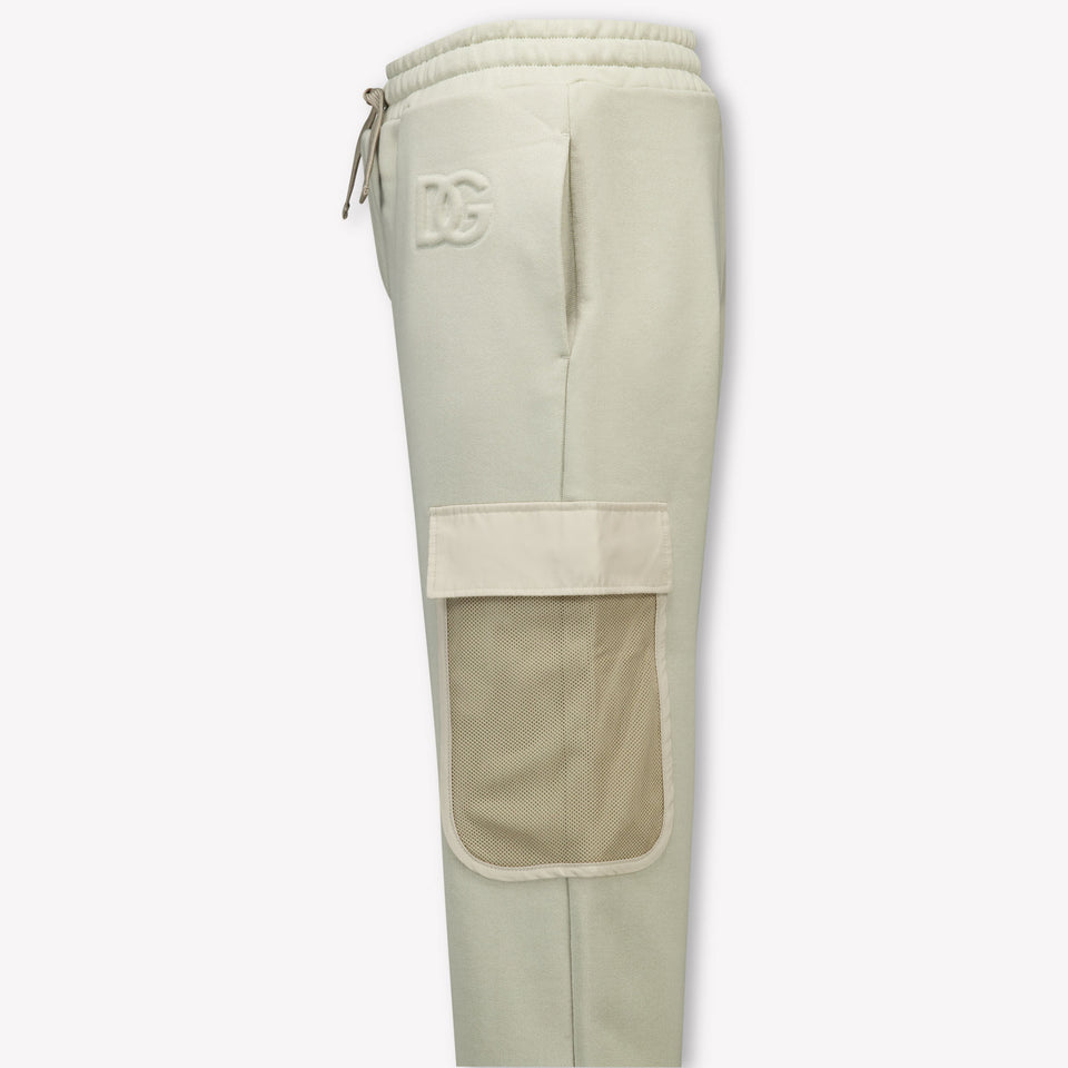 Dolce & Gabbana Kids Boys  Pants Light Beige