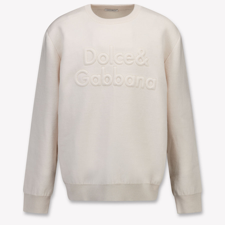 Dolce & Gabbana Boys Sweater in Beige