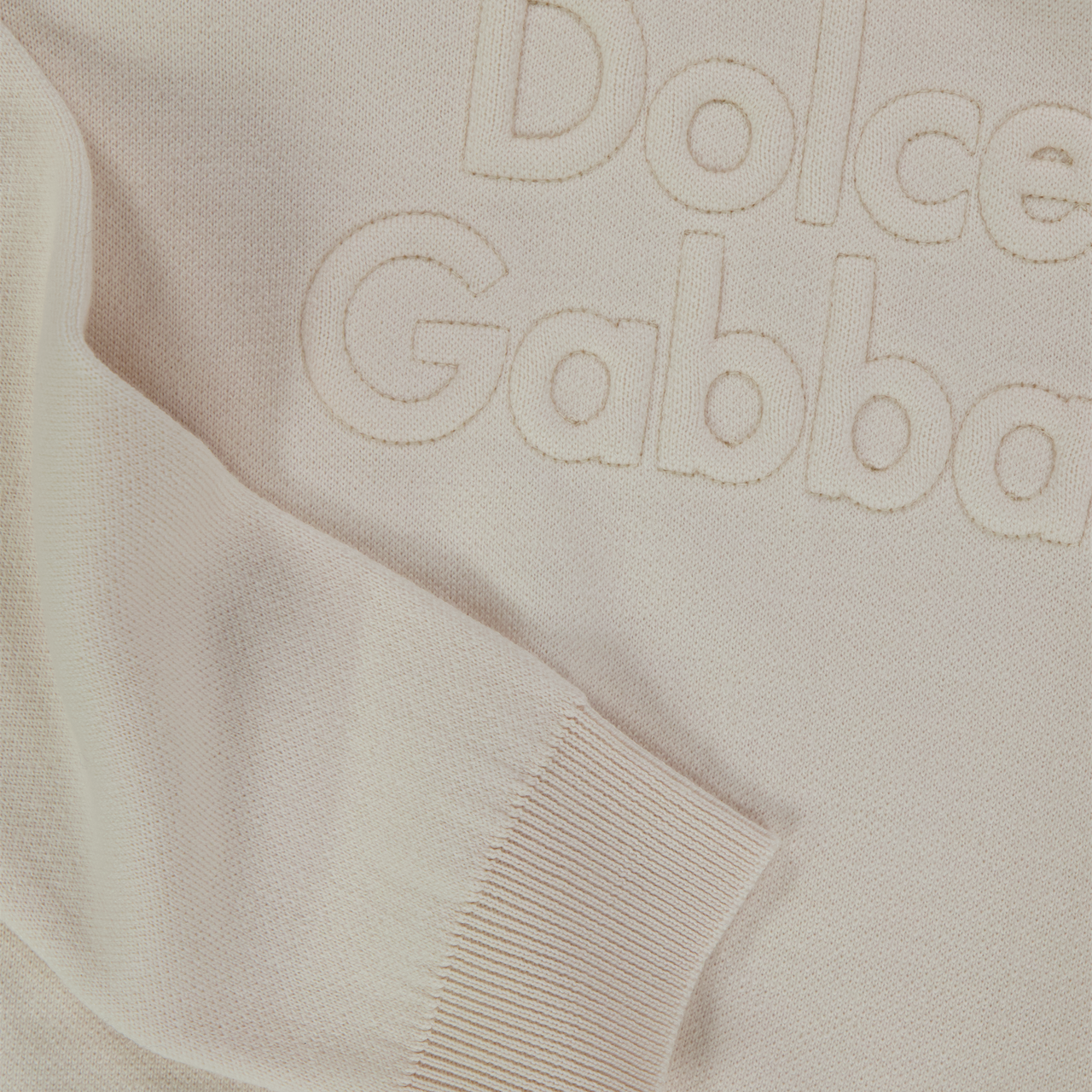 Dolce & Gabbana Kids Boys Sweater  Beige