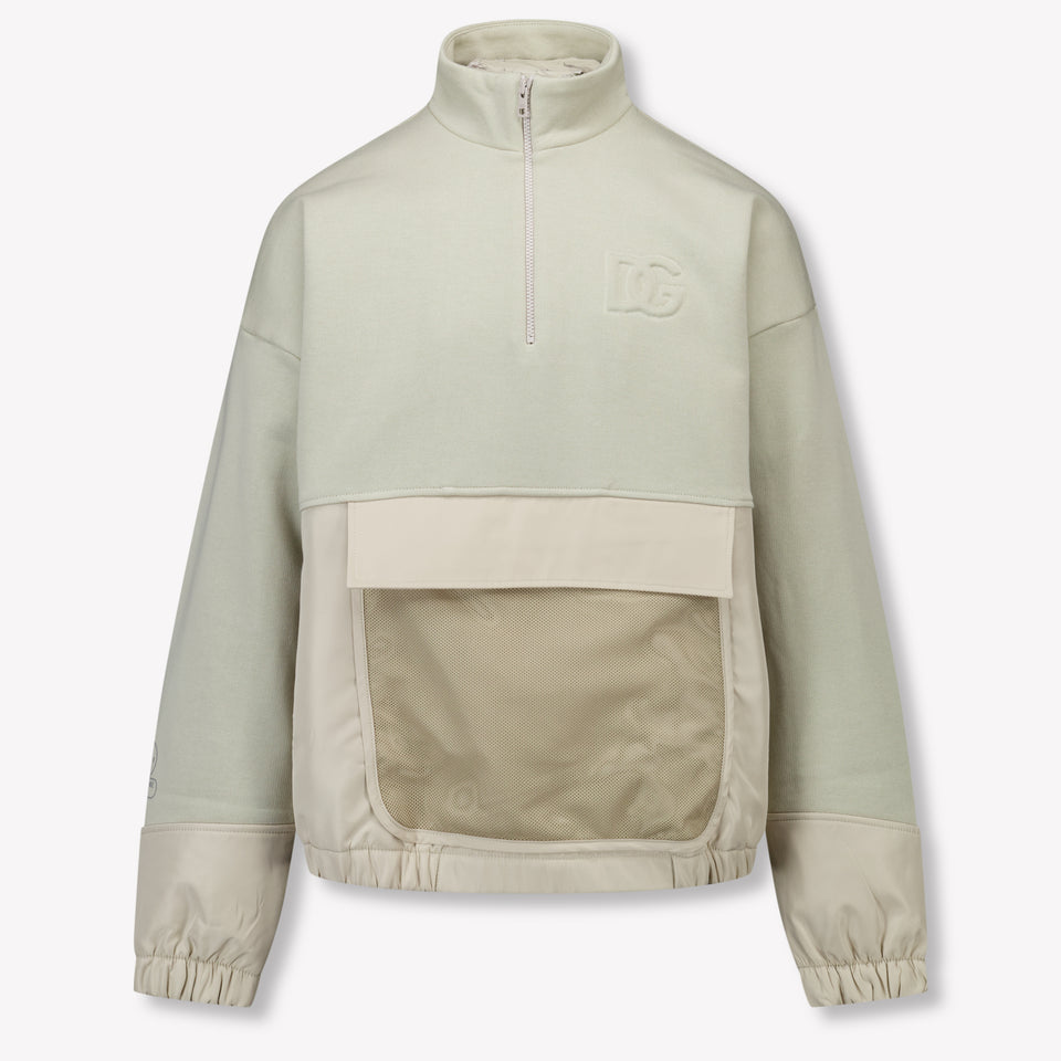 Dolce & Gabbana Kids Boys Sweater  Beige