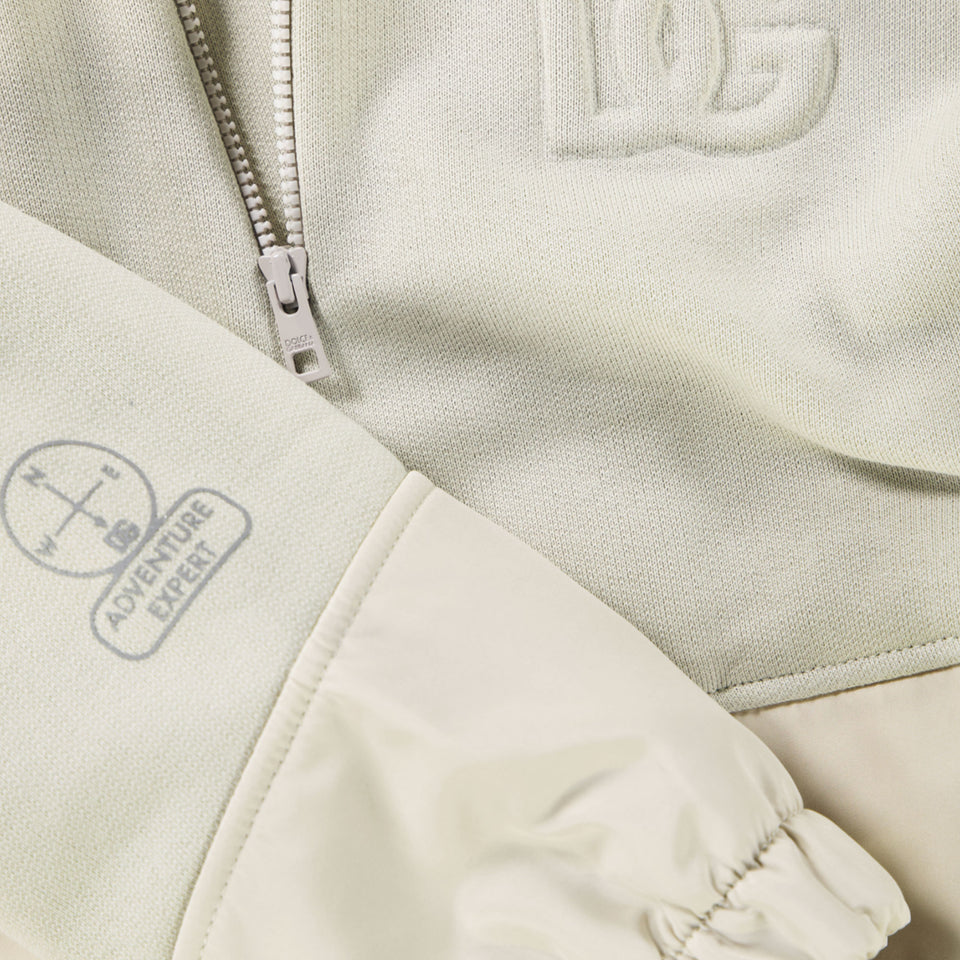 Dolce & Gabbana Kids Boys Sweater  Beige