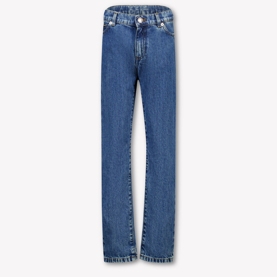 Dolce & Gabbana Kinder Jongens Jeans In Blauw