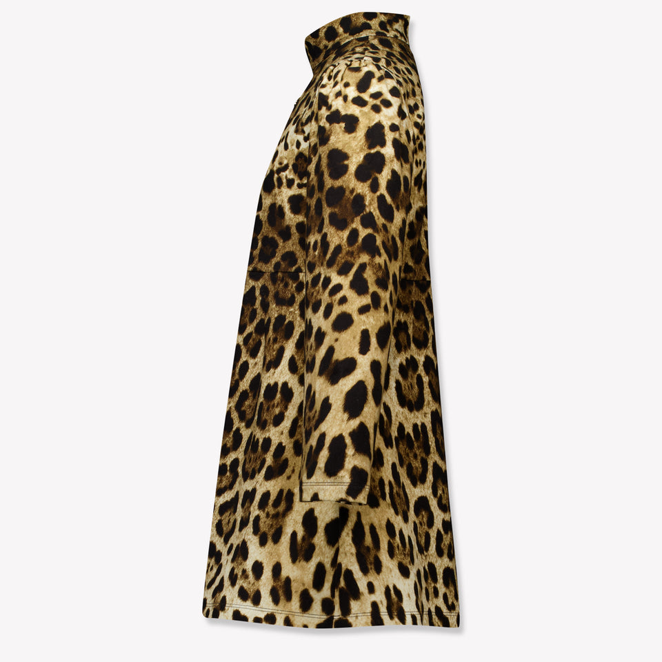 Dolce & Gabbana Kids Girls Dress Brown