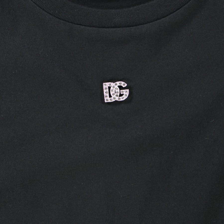 Dolce & Gabbana Kinder Meisjes T-Shirt In Zwart