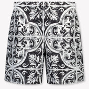 Dolce & Gabbana Kinder Jongens Zwemkleding In Zwart