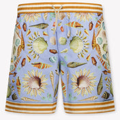 Dolce & Gabbana Kinder Jongens Zwemkleding In Licht Blauw