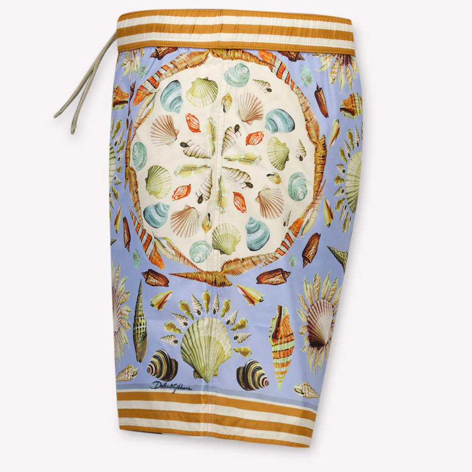 Dolce & Gabbana Kinder Jongens Zwemkleding In Licht Blauw