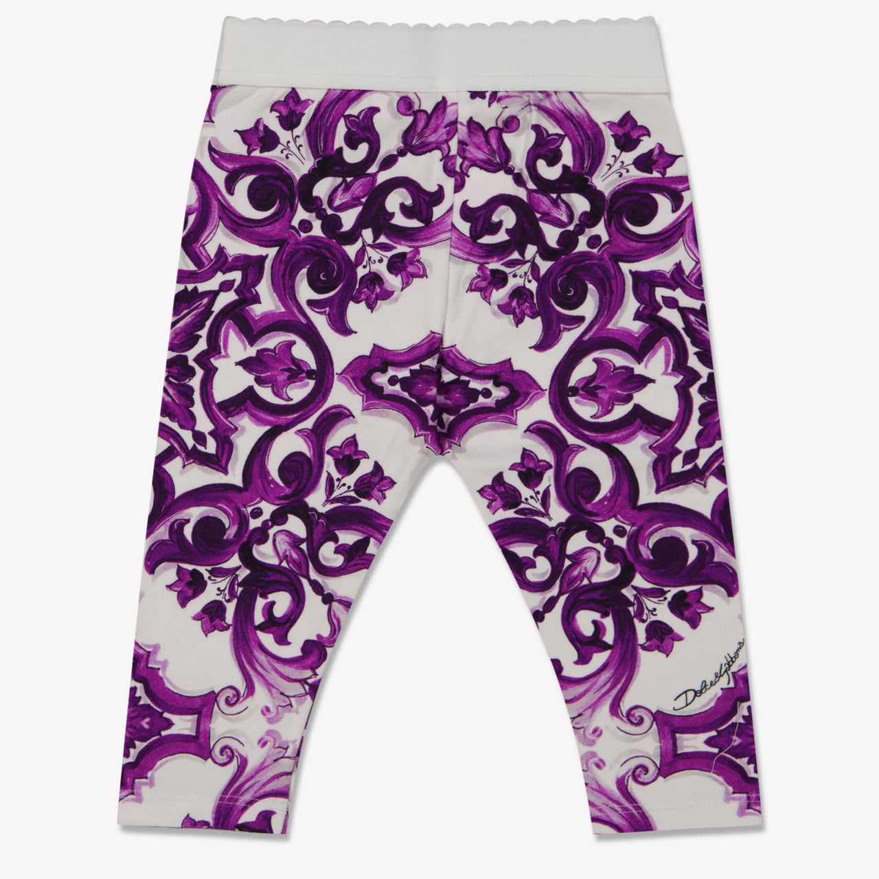 Dolce & Gabbana Baby Meisjes Legging In Wit