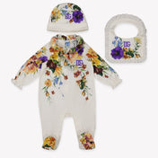 Dolce & Gabbana Baby Girls Playsuit  White