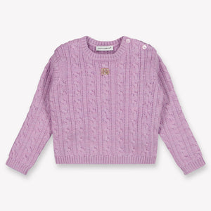 Dolce & Gabbana Baby Girls Sweater  Lilac