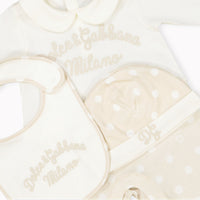 Dolce & Gabbana Baby Unisex Playsuit  Offwhite