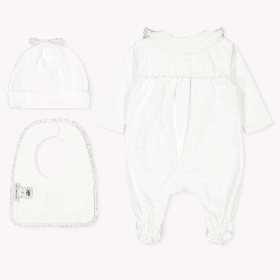 Dolce & Gabbana Baby Meisjes Boxpakje In Wit