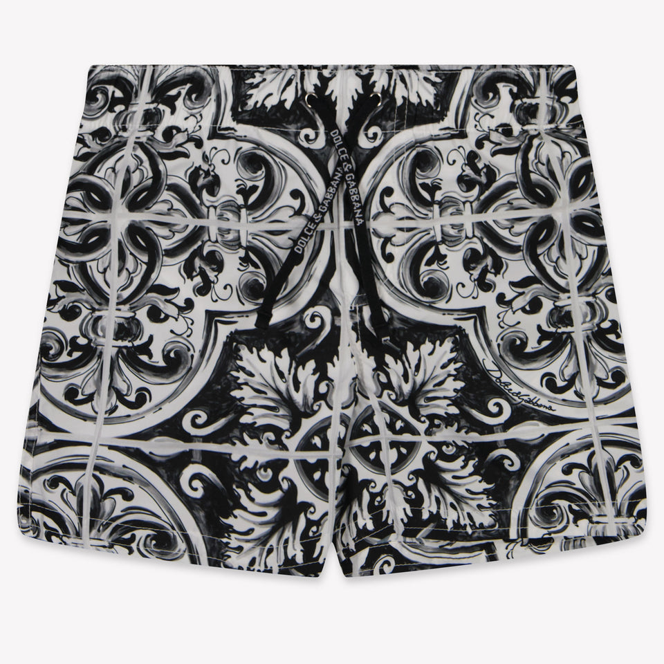 Dolce & Gabbana Baby Jongens Badkleding In Zwart