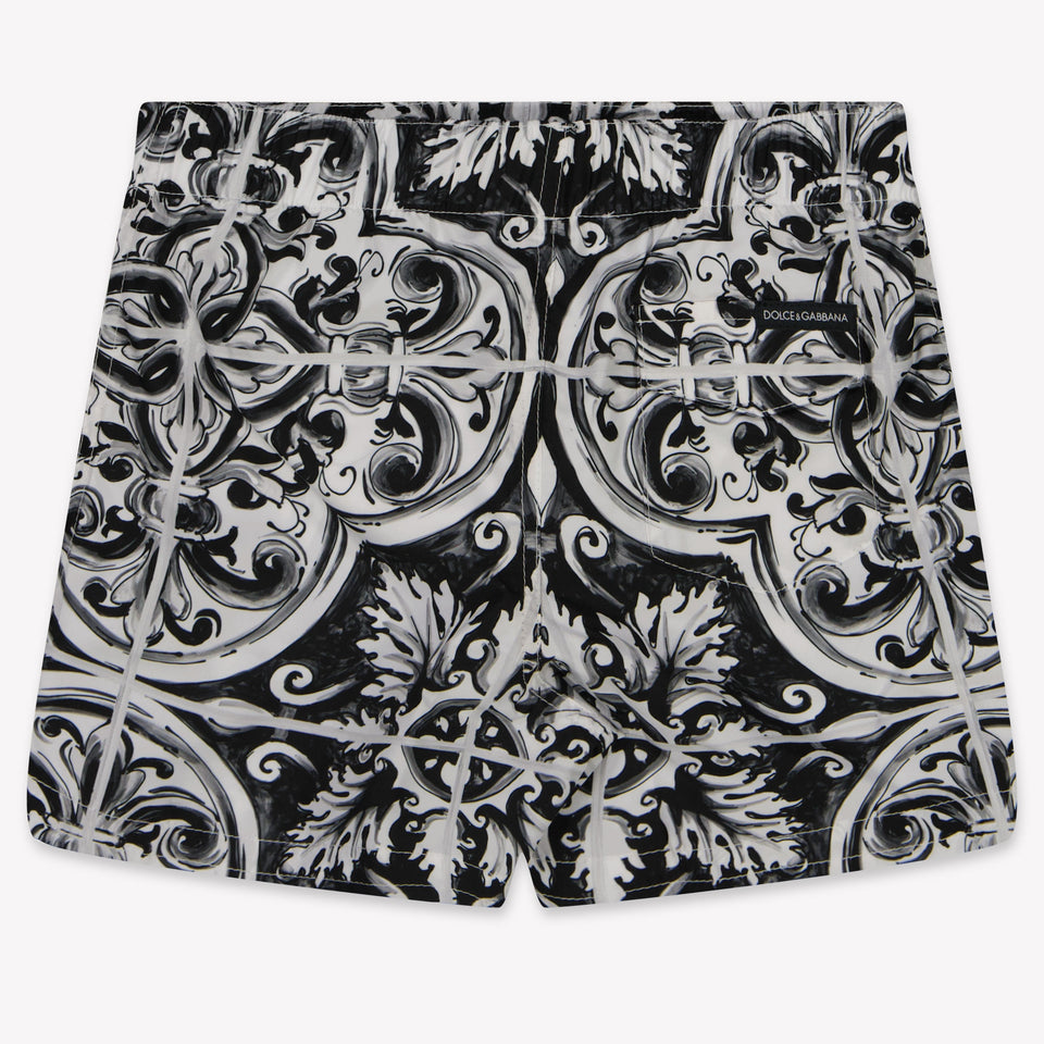 Dolce & Gabbana Baby Jongens Badkleding In Zwart