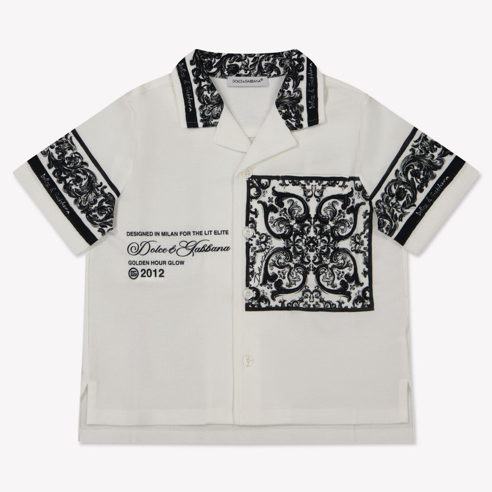 Dolce & Gabbana Baby Boys Polo  White