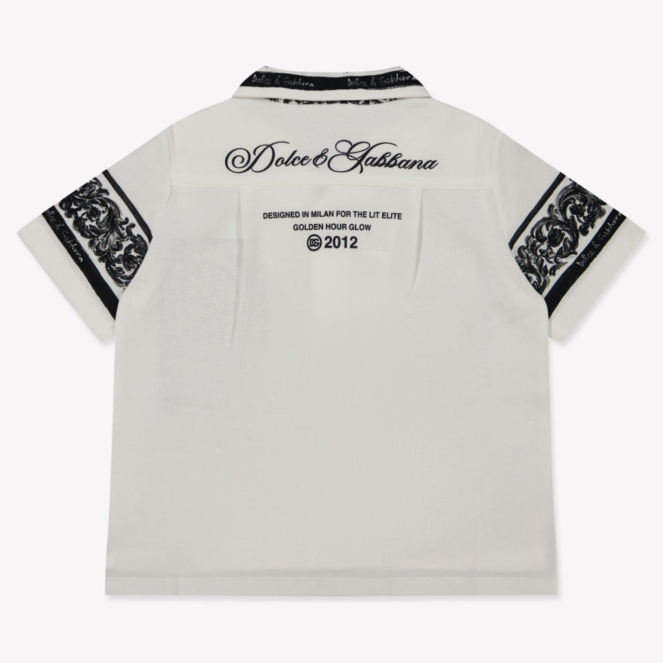 Dolce & Gabbana Baby Boys Polo  White
