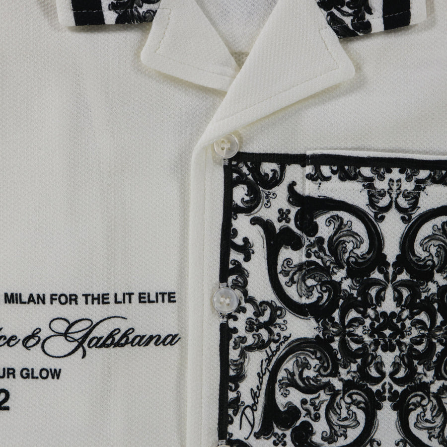 Dolce & Gabbana Baby Boys Polo  White