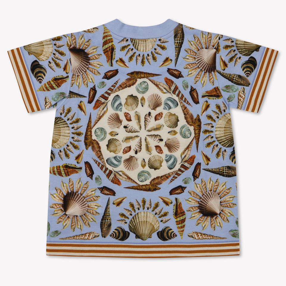 Dolce & Gabbana Baby Jongens T-Shirt In Licht Blauw
