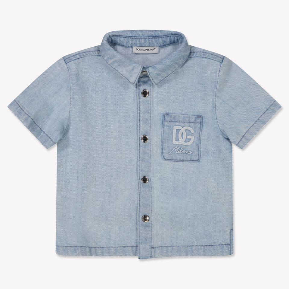 Dolce & Gabbana Baby Boys Blouse  Light Blue