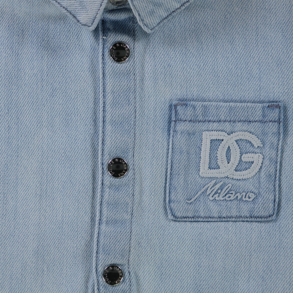 Dolce & Gabbana Baby Boys Blouse  Light Blue