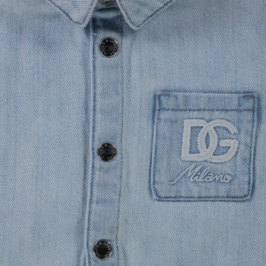 Dolce & Gabbana Baby Boys Blouse  Light Blue