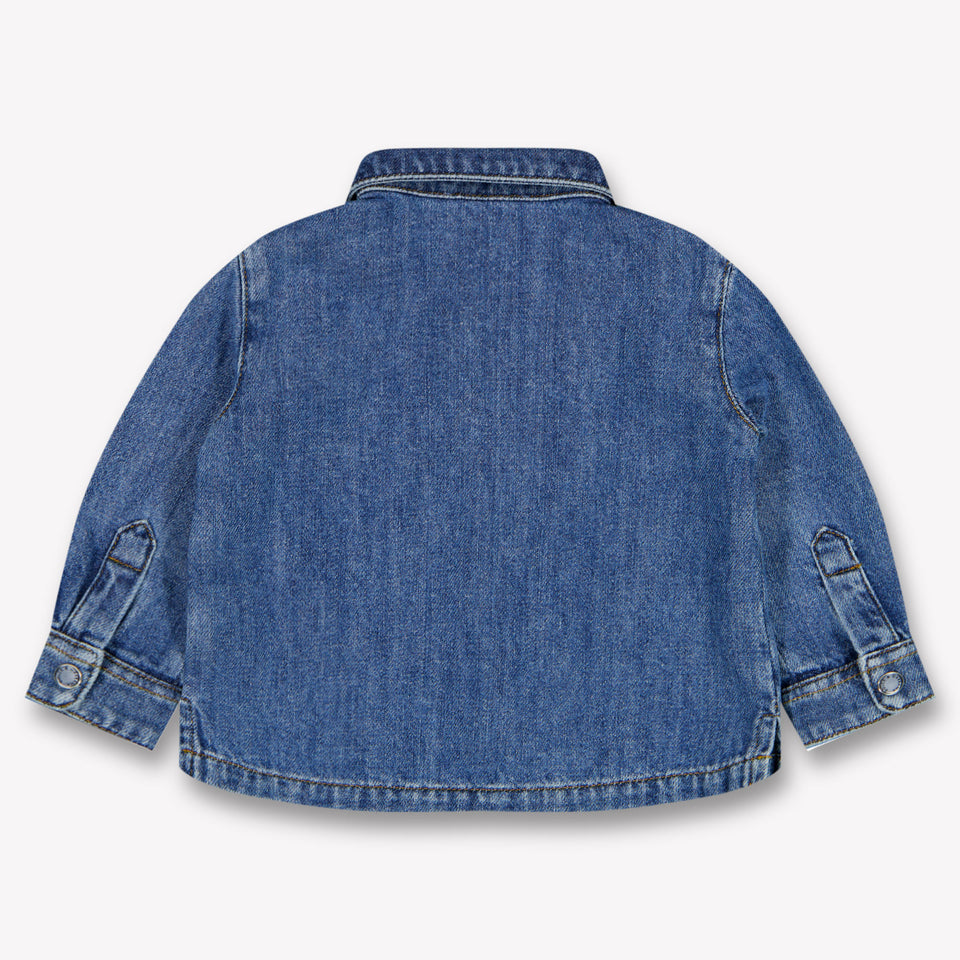 Dolce & Gabbana Baby Jongens Blouse In Blauw