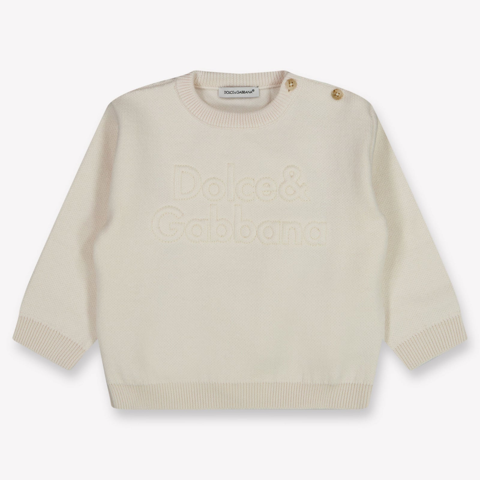 Dolce & Gabbana Baby Boys Sweater  Offwhite