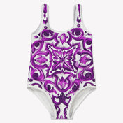 Dolce & Gabbana Baby Girls Swimwear  White