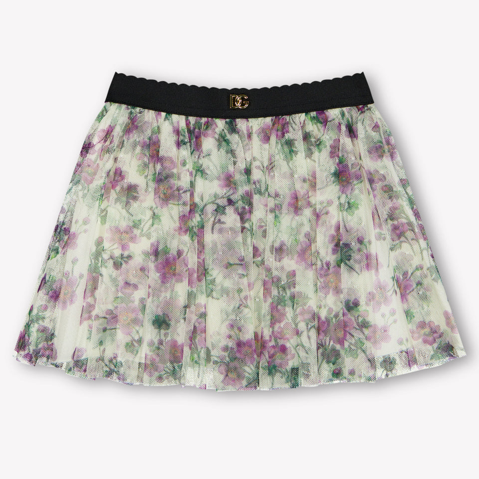 Dolce & Gabbana Baby Girls Skirt  White