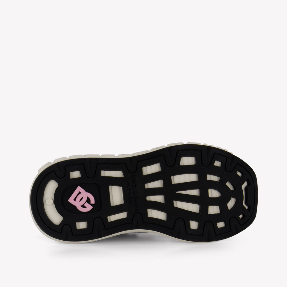 Dolce & Gabbana Unisex Sneakers In Licht Roze