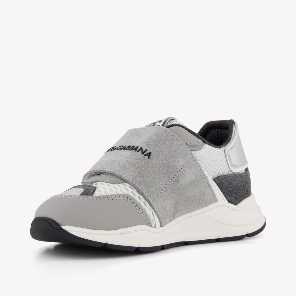 Dolce & Gabbana Jongens Sneakers In Grijs