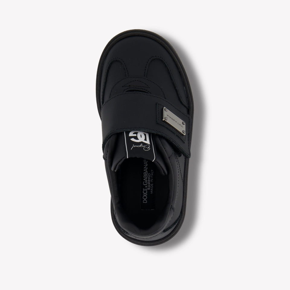 Dolce & Gabbana Jongens Sneakers In Zwart