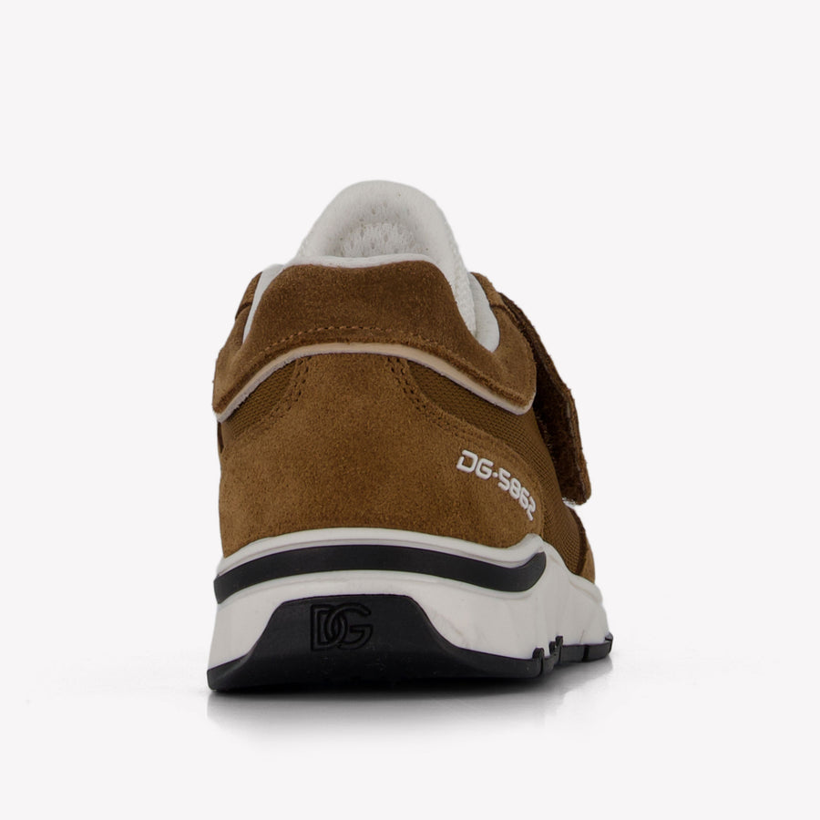 Dolce & Gabbana Jongens Sneakers In Camel