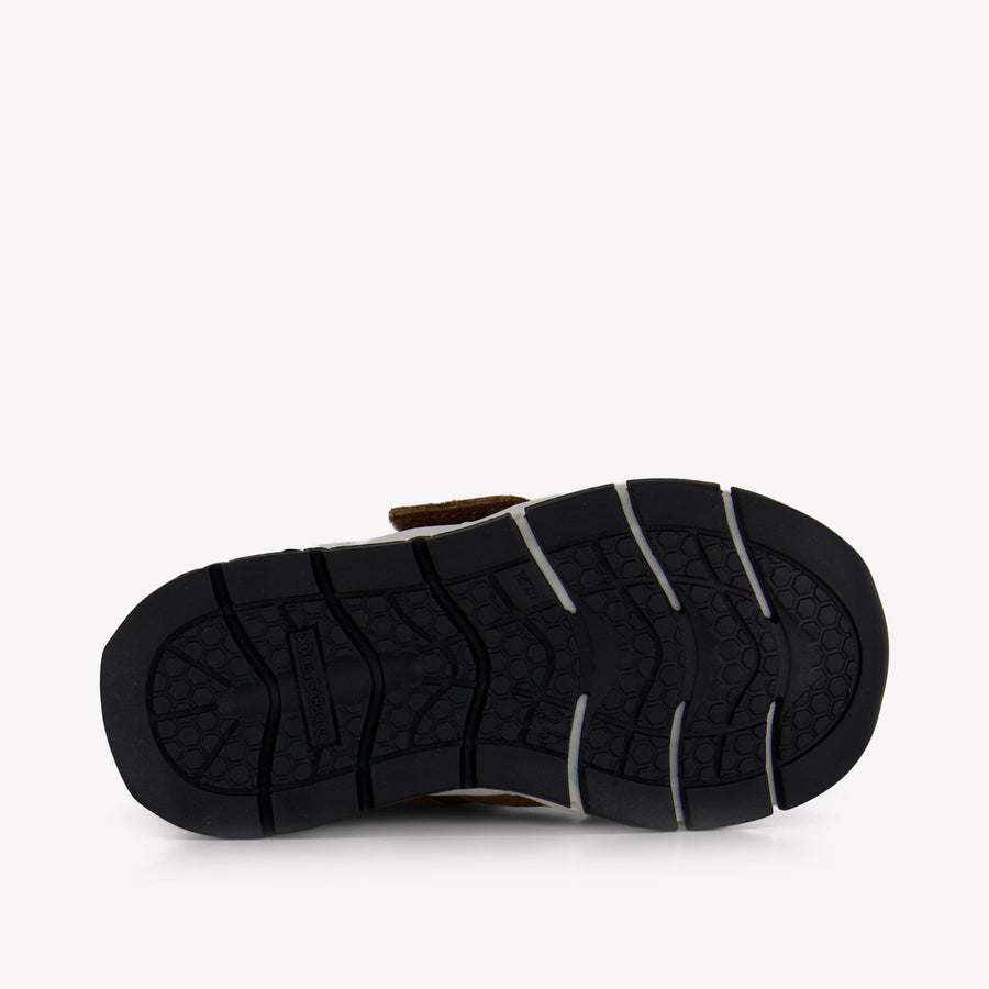 Dolce & Gabbana Jongens Sneakers In Camel